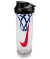 Nike Trinkflasche TR Recharge Shaker Bottle 2.0 transparent/blau/rot 709ml